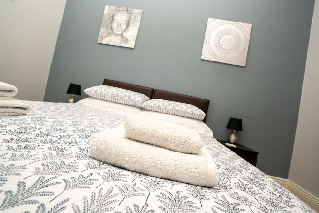 Bedroom, Longsands Lodge Tynemouth Holiday Home Rental Accommodation