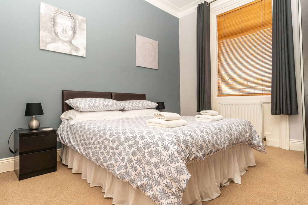 Bedroom, Longsands Lodge Tynemouth Holiday Home Rental Accommodation