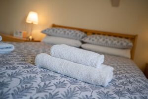 Bedroom, Longsands Lodge Tynemouth Holiday Home Rental Accommodation