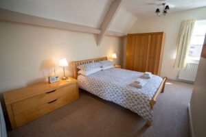 Bedroom, Longsands Lodge Tynemouth Holiday Home Rental Accommodation