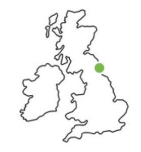 Location of Longsands Lodge Tynemouth in England