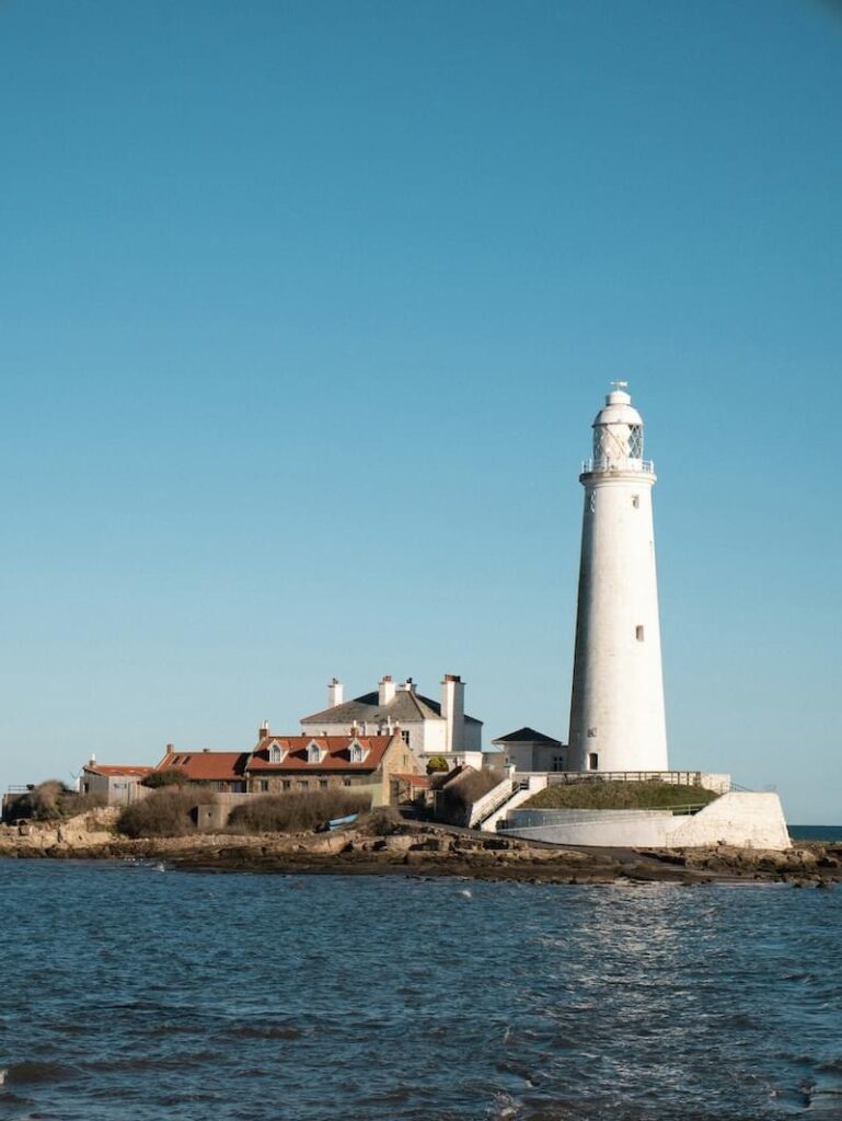 St Marys Lighthouse Whitley Bay Longsands Lodge Tynemouth